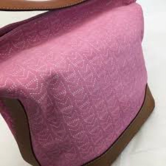 MICHAEL KORS Vintage Luxury Designer Suede Large Hobo Bag Style Shoulder Handbag - Picture 2 of 7